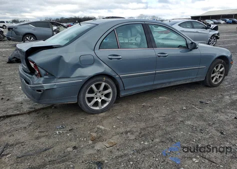 2007 Mercedes-Benz C 350 from USA, damaged, VIN WDBRF56H47F883638